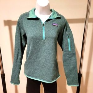 Turquoise Patagonia Quarter Zip